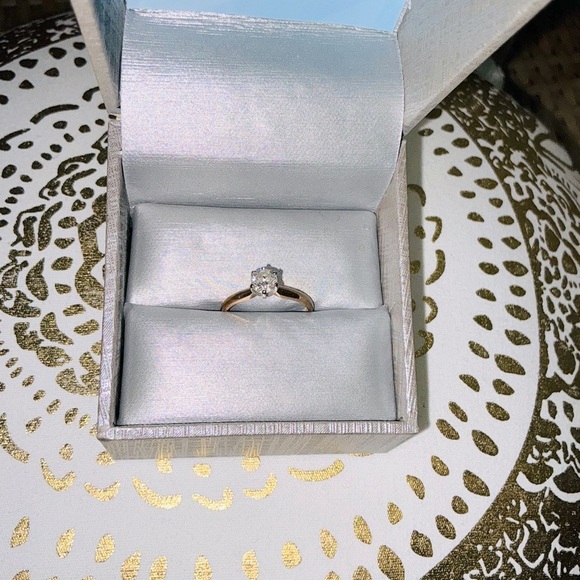 Zales 1/2 CT π Diamond Solitaire 14K Yellow Gold π FINAL MARKDOWN - Picture 12 of 16